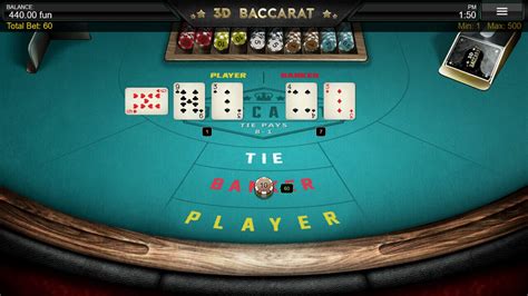 baccarat online 3d free casino